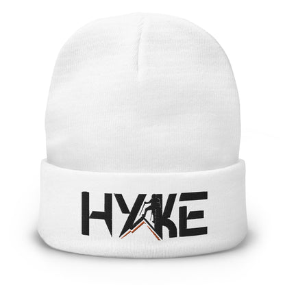 HYKE Beanie (Black Print)