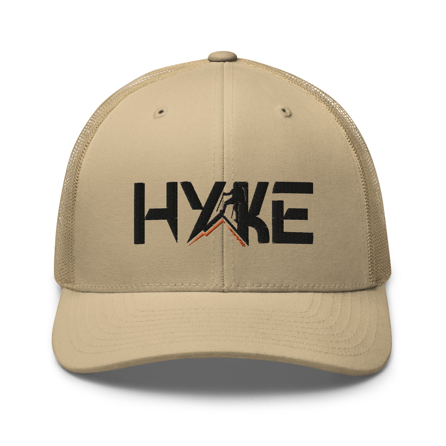 HYKE Trucker Cap (Black Print)