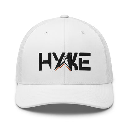 HYKE Trucker Cap (Black Print)