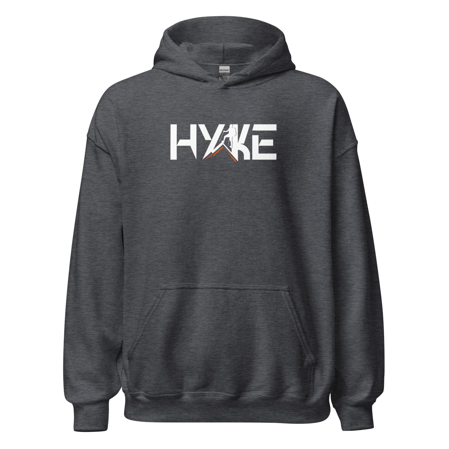 HYKE Loose Fitted Hoodie (White Print)