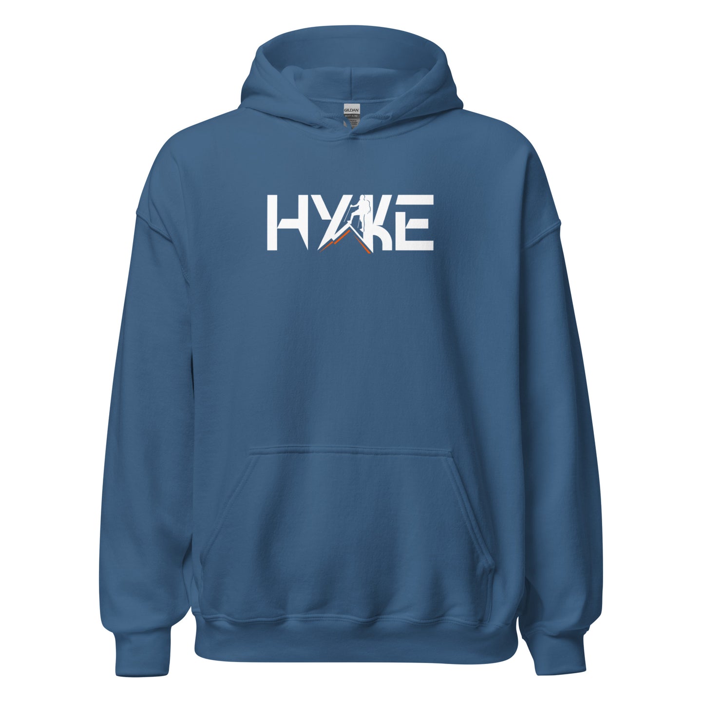 HYKE Loose Fitted Hoodie (White Print)