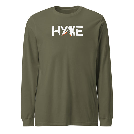 HYKE Long Sleeve Tee (White)