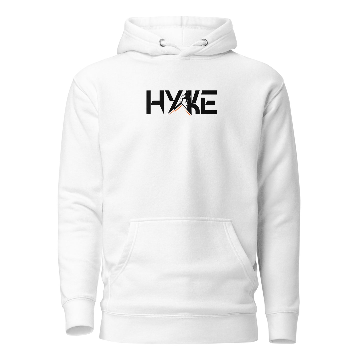 HYKE Hoodie (White/Grey)